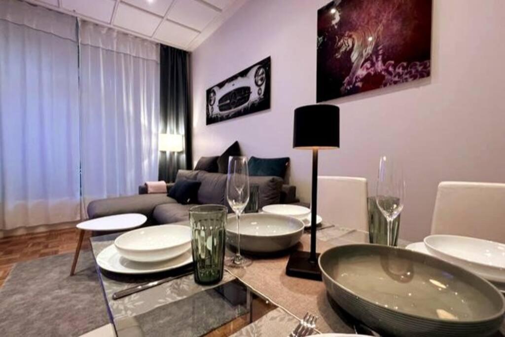 Soul-Apartment Terrasse Privat-Parkplatz Boxspringbett 55Zoll Tv Wlan ライプツィヒ エクステリア 写真