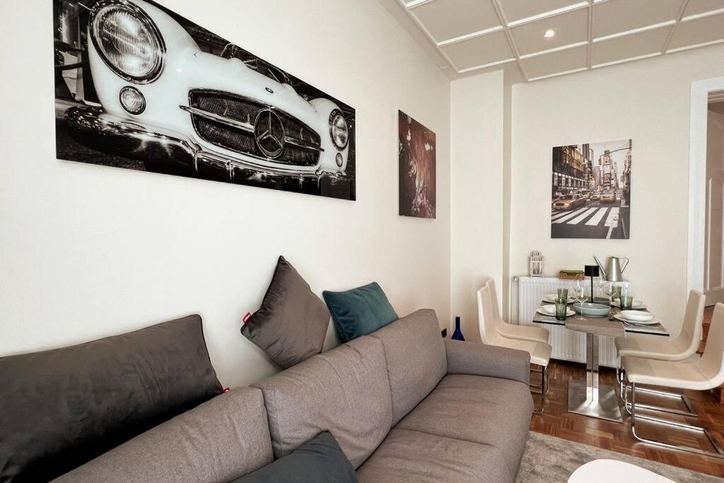Soul-Apartment Terrasse Privat-Parkplatz Boxspringbett 55Zoll Tv Wlan ライプツィヒ エクステリア 写真