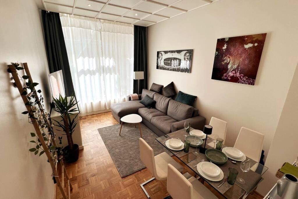 Soul-Apartment Terrasse Privat-Parkplatz Boxspringbett 55Zoll Tv Wlan ライプツィヒ エクステリア 写真