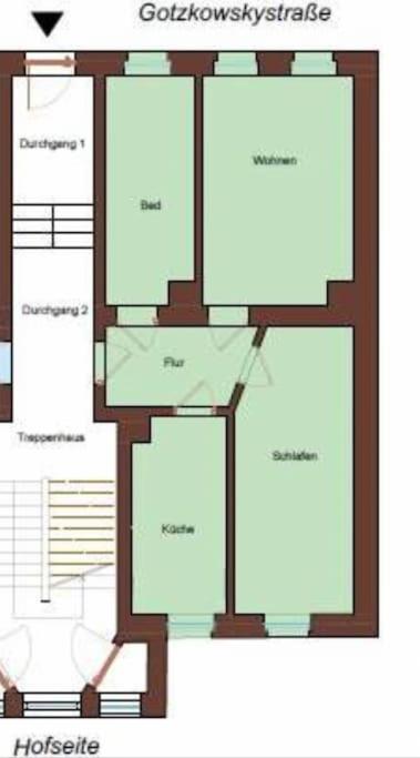 Soul-Apartment Terrasse Privat-Parkplatz Boxspringbett 55Zoll Tv Wlan ライプツィヒ エクステリア 写真